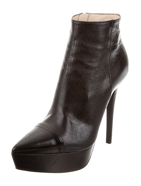 prada patent leather platform boots|prada leather platform ankle boots.